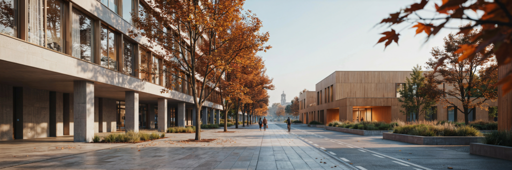 Campus universitaire de Clermont-Ferrand concerné par la réforme 2027 des études de santé